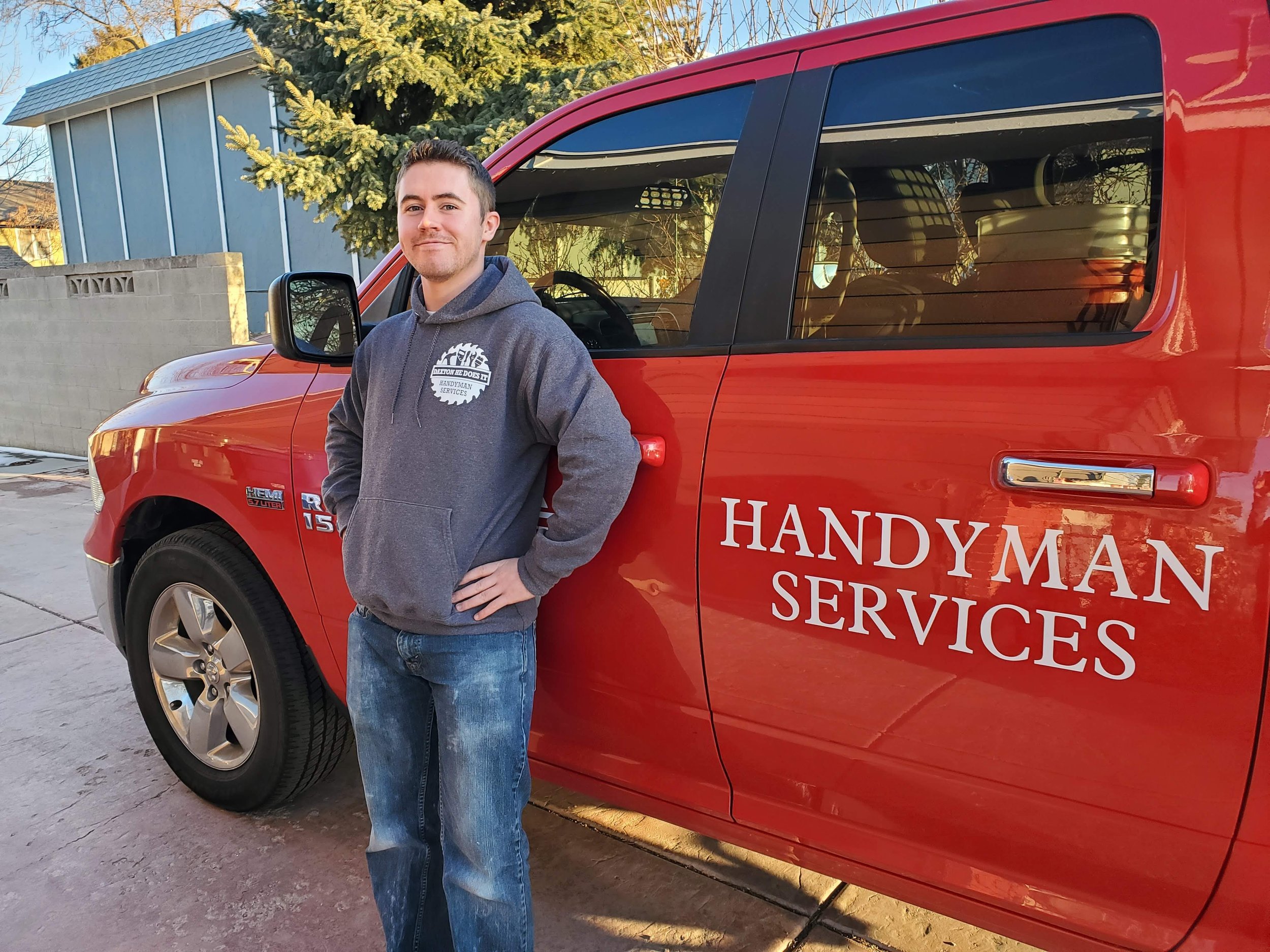 Daxton Jolley, owner of Better Valley Handyman